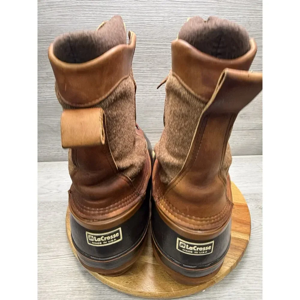 Lacrosse Ice King 400G Pac Boots Brown 10